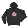 Ayliva Cat Heart Unisex Hoodie Black