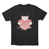 Ayliva Cat Heart Unisex T Shirt Black
