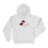 Ayliva In Liebe Rose Unisex Hoodie White