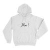 Mau Unisex Hoodie White